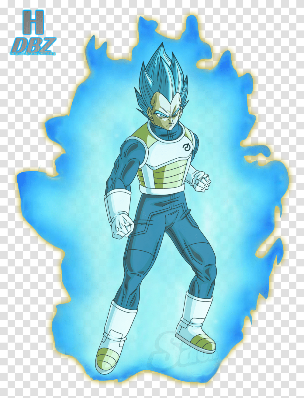 Trunks Vegeta Goku Gohan Super Saiyan Blue Ki Transparent Png