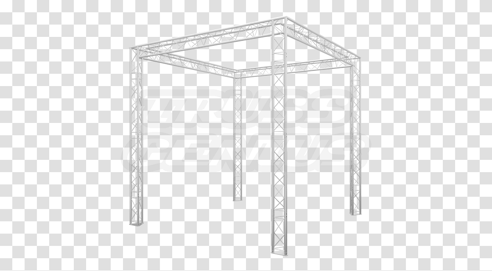 Truss Trade Show Booth Complete Kit With Collapsible Coffee Table, Construction Crane, Stand, Shop Transparent Png