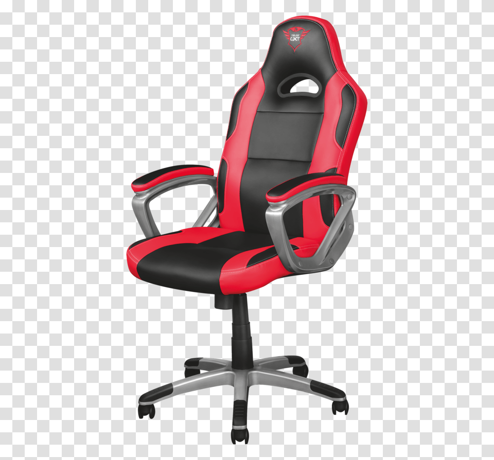 Trust Gaming Chair, Furniture, Cushion, Car Seat, Armchair Transparent Png