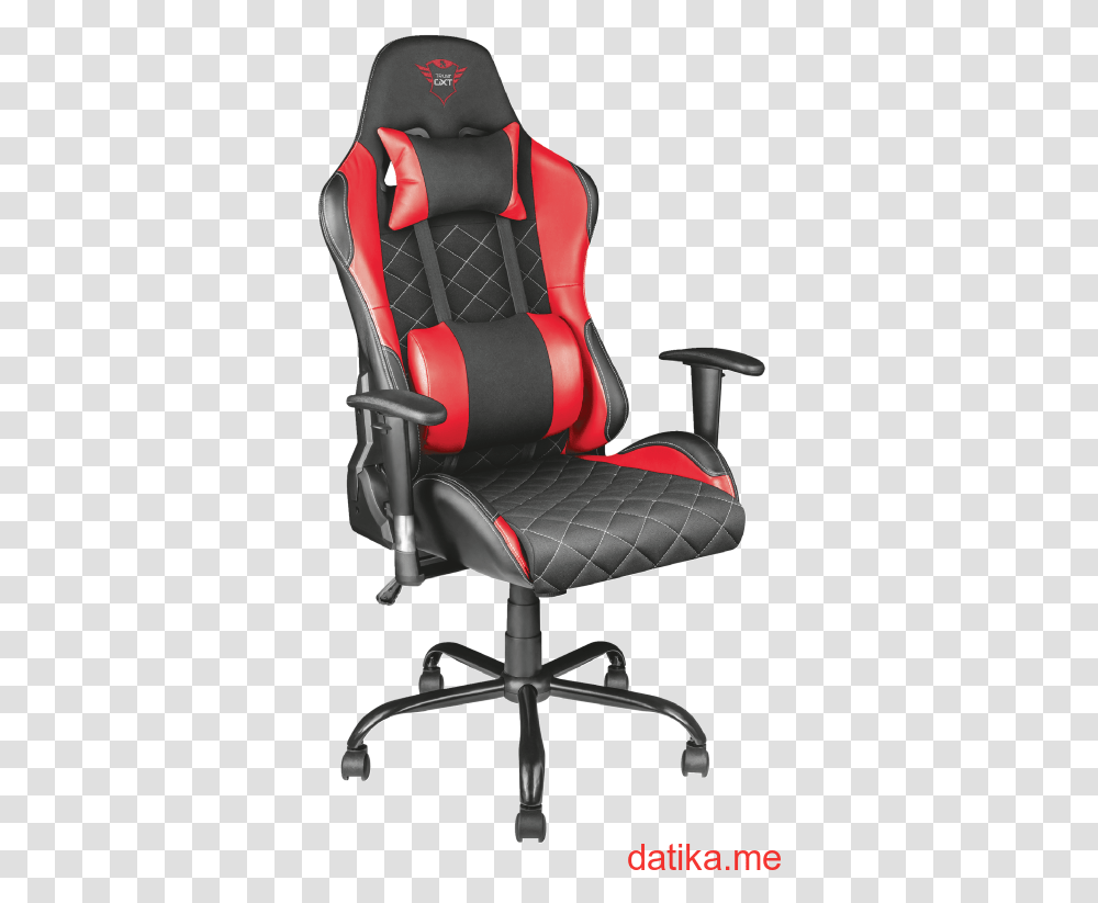 Trust Gxt 707r Resto Gaming Chair Trust Gxt 707r Resto Gaming, Cushion, Furniture, Car Seat, Headrest Transparent Png