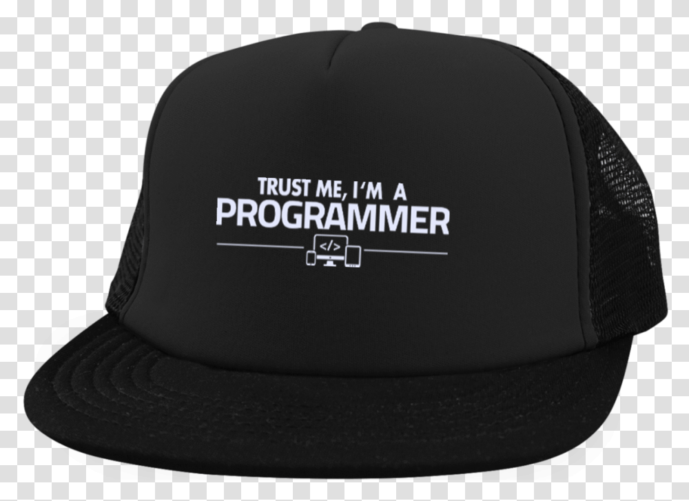 Trust Me I'm A Programmer CapClass Baseball Cap, Apparel, Hat, Silhouette Transparent Png