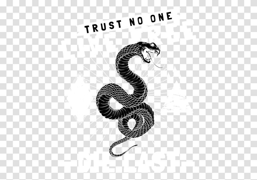 Trust No One Snake, Poster, Advertisement, Flyer, Paper Transparent Png