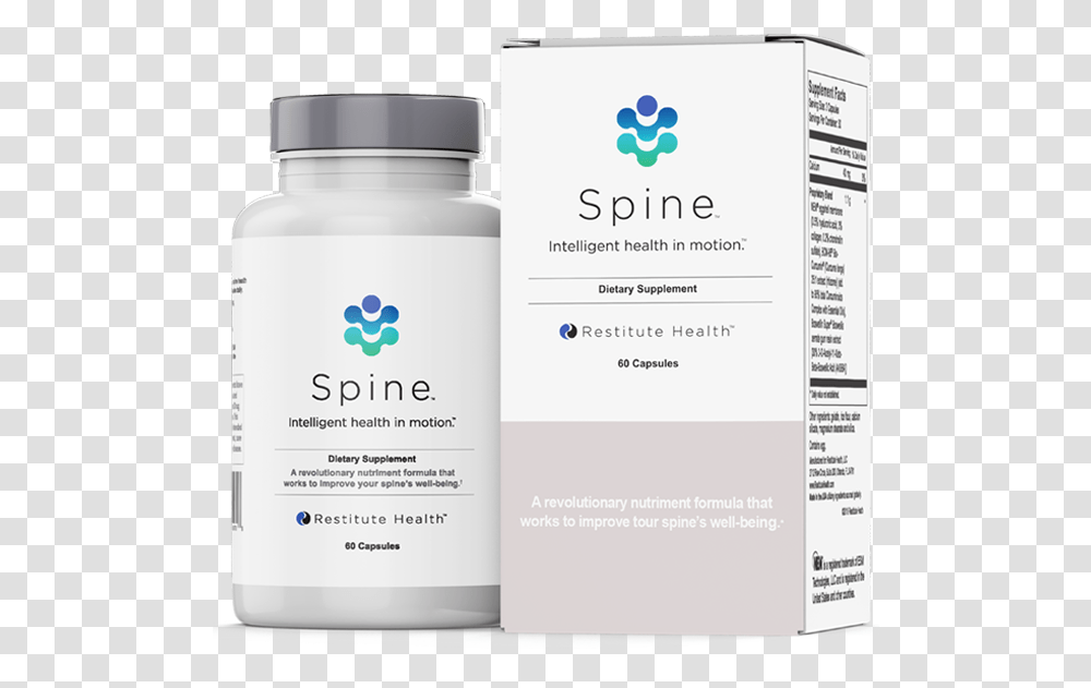 Trusted Joint And Back Pain Spine Bottle, Cosmetics, Shaker, Menu, Text Transparent Png