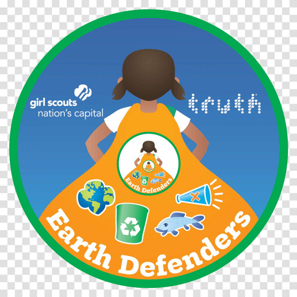 Truth And Girl Scouts Team Up To Take Girl Scouts Of The Usa, Label, Text, Logo, Symbol Transparent Png