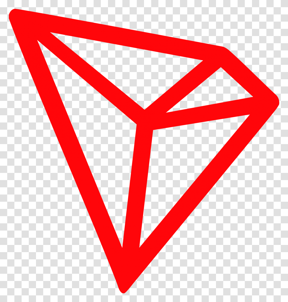 Trx Tron, Triangle, Star Symbol Transparent Png