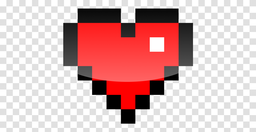 Try Again 8 Bit Heart Icon, First Aid, Logo, Symbol, Text Transparent Png