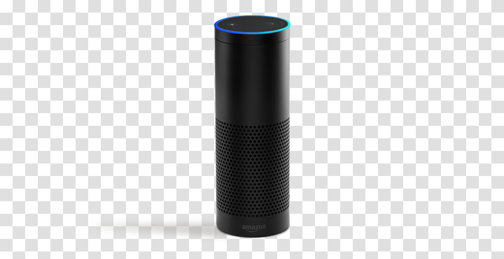 Try Amazon Alexa Without The Echo, Cylinder, Electronics, Lamp, Speaker Transparent Png