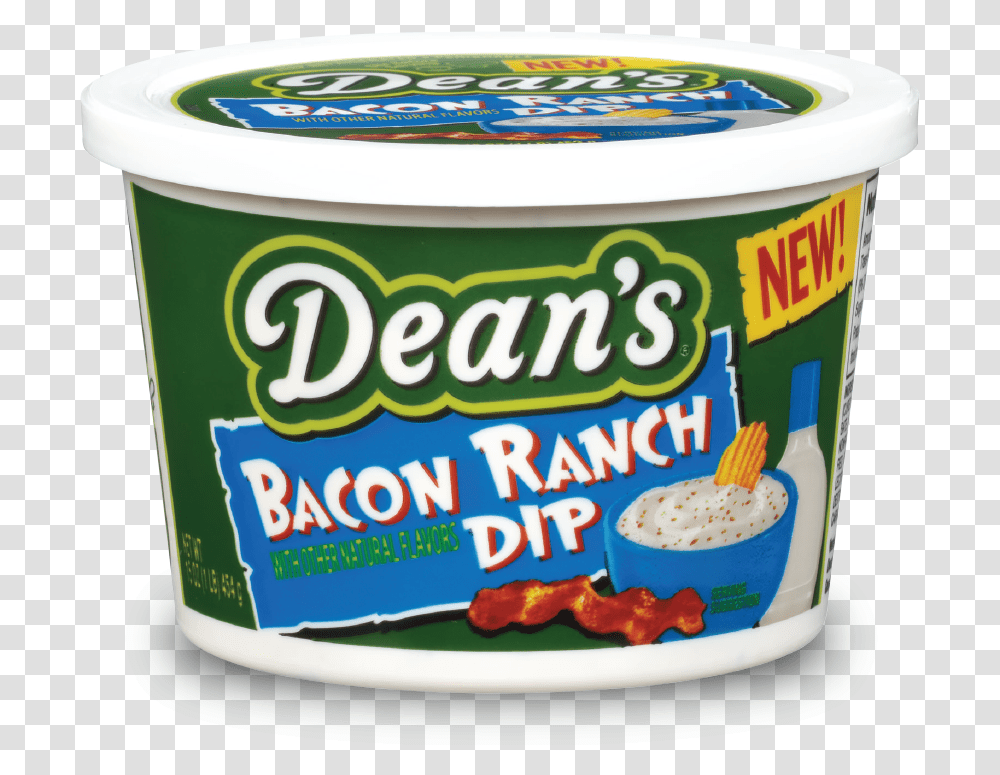 Try Dean's Bacon Ranch Dip Dean's Ranch Dip, Tin, Can, Birthday Cake, Dessert Transparent Png