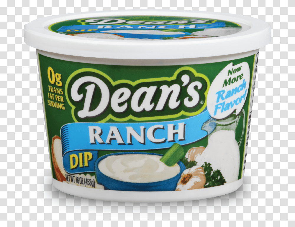 Try Dean's Ranch Dip Dean's French Onion Dip, Dessert, Food, Yogurt, Tin Transparent Png