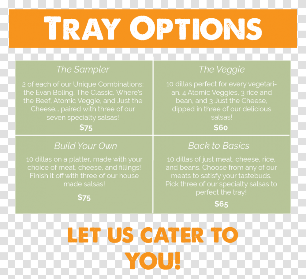 Try Options Poster, Advertisement, Flyer, Paper, Brochure Transparent Png