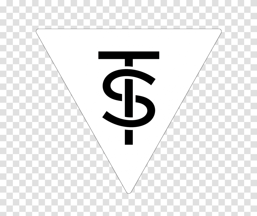 Ts Logo Rgb Crest Black, Triangle, Sign, Label Transparent Png