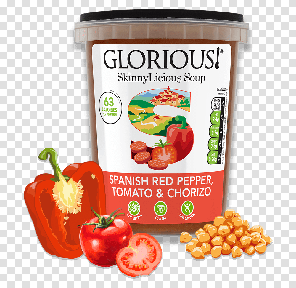 Tsc Foods Vegetarian Soup, Plant, Pepper, Vegetable, Bell Pepper Transparent Png