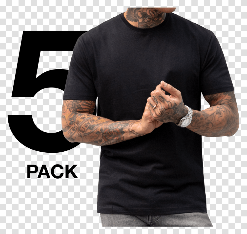 Tshirt 5 Pack Text New Shirts, Skin, Sleeve, Apparel Transparent Png