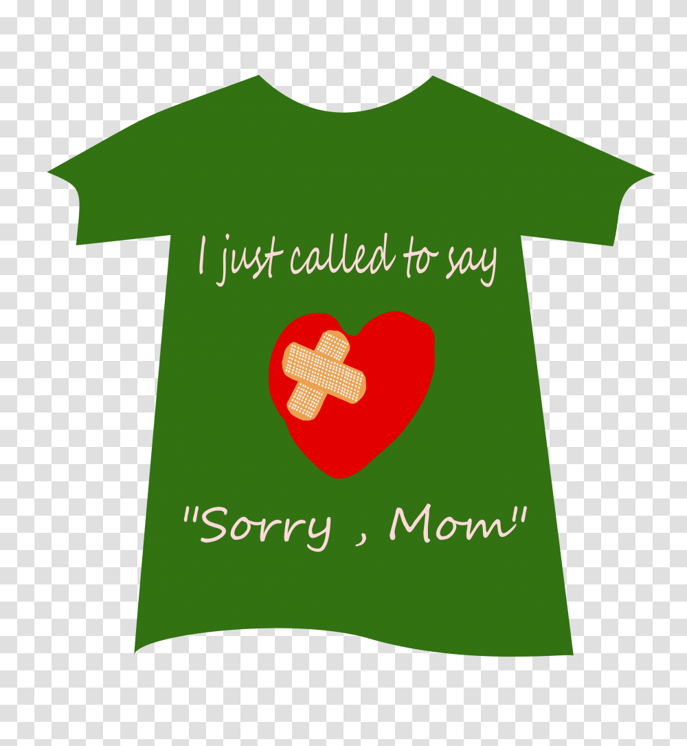Tshirt Sorry Mom Icons, Apparel, T-Shirt Transparent Png