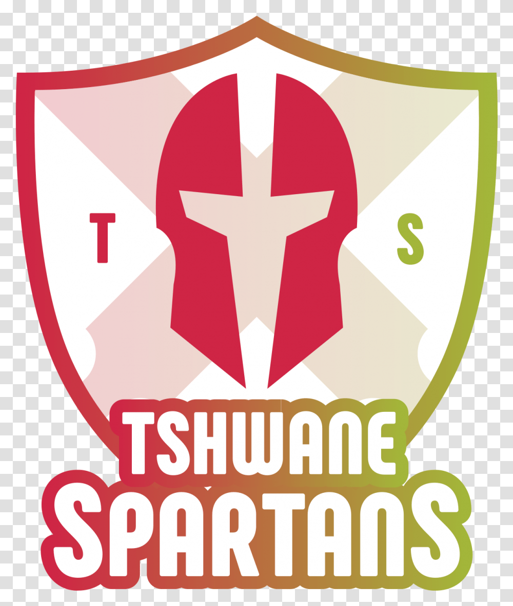 Tshwane Spartans Tshwane Spartans Logo, Armor, Shield, Poster, Advertisement Transparent Png