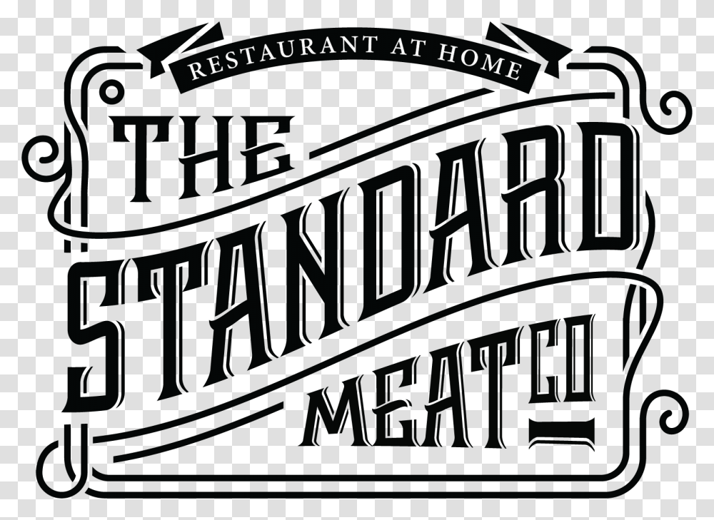 Tsm Standard Meat Co Logo, Word, Alphabet, Label Transparent Png