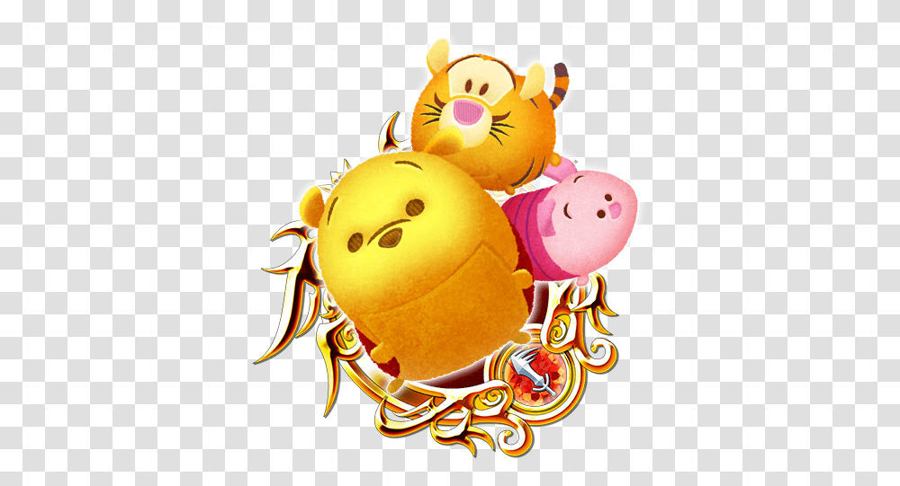 Tsum Pooh & Pals Khux Wiki Kingdom Hearts Union X Medals, Toy Transparent Png