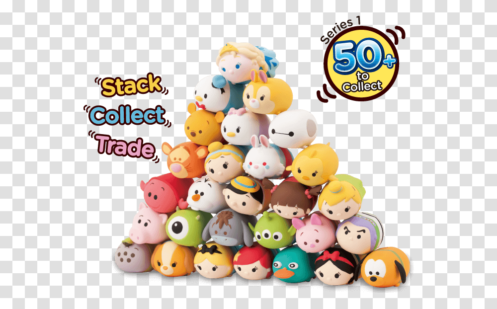 Tsum Squishies, Plush, Toy, Sweets, Food Transparent Png
