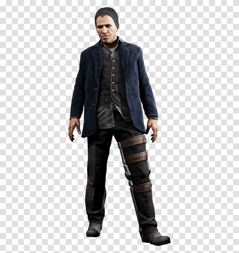 Tsuna Download Watch Dogs Damien, Apparel, Overcoat, Person Transparent Png