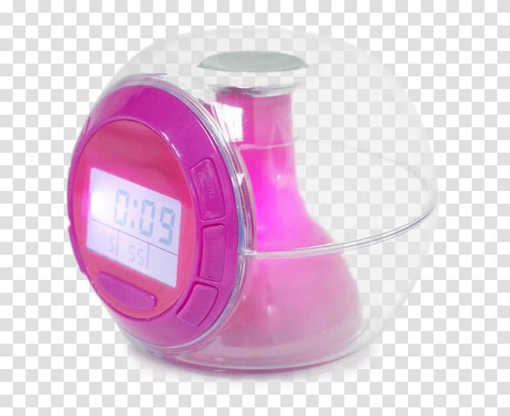 Tt 5144 Nature Sound Ball Shape Alarm Clock With Light Radio Clock, Helmet, Clothing, Apparel, Mixer Transparent Png