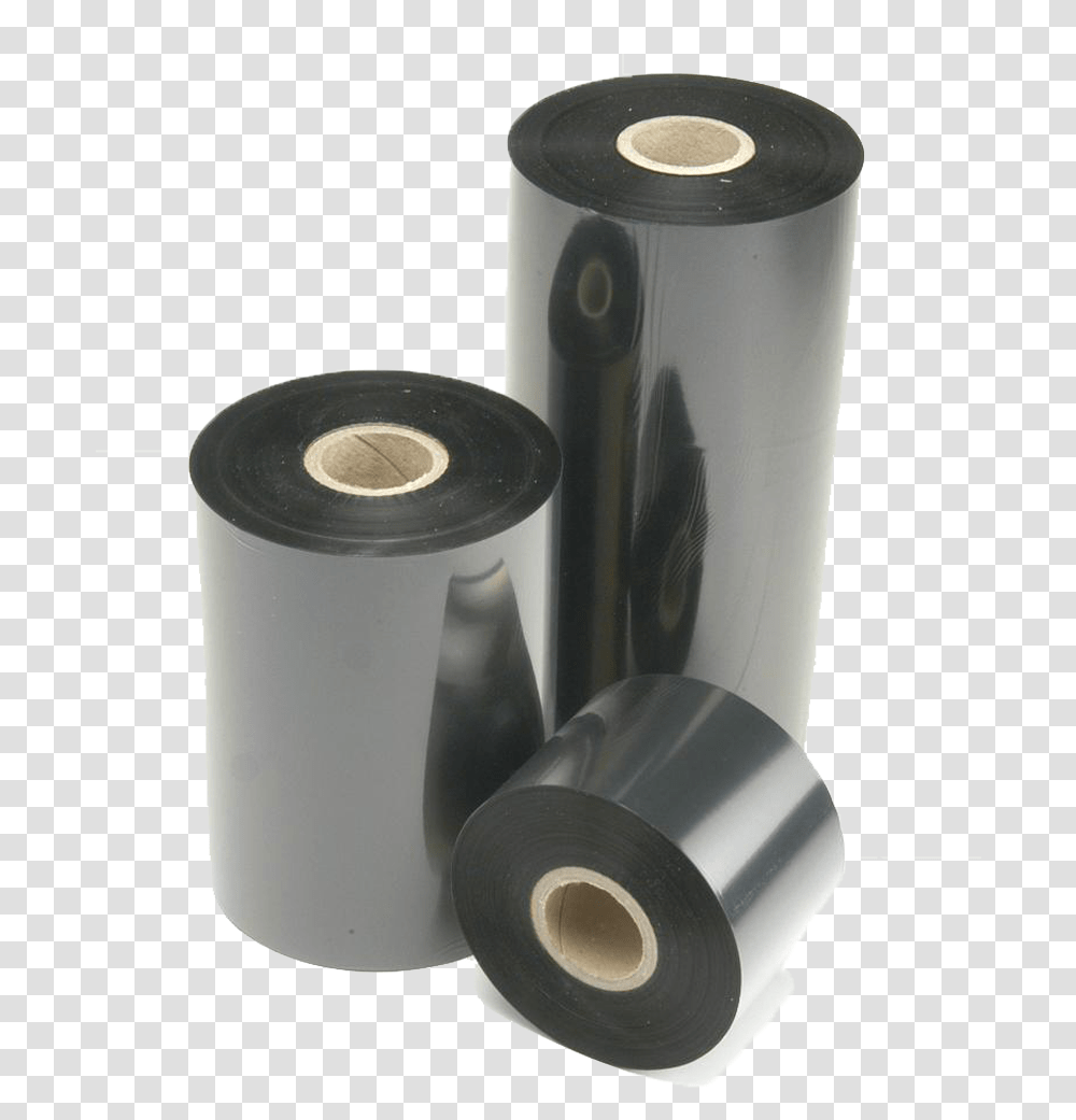 Ttr Thermal Transfer Ribbons Wax Ribbon, Aluminium, Cylinder, Plastic Wrap, Shaker Transparent Png