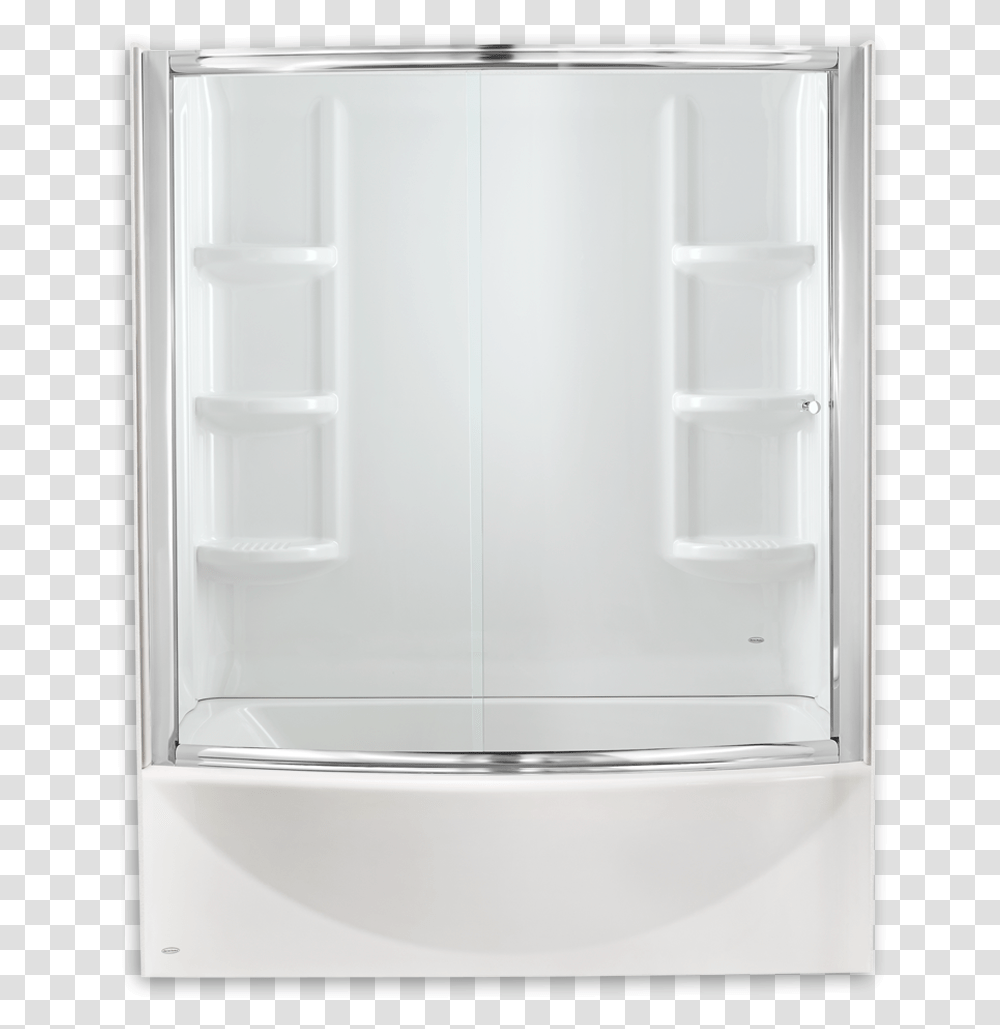 Tub And Shower Doors American Standard Asd Saver Tub, Refrigerator, Appliance, French Door, Home Decor Transparent Png