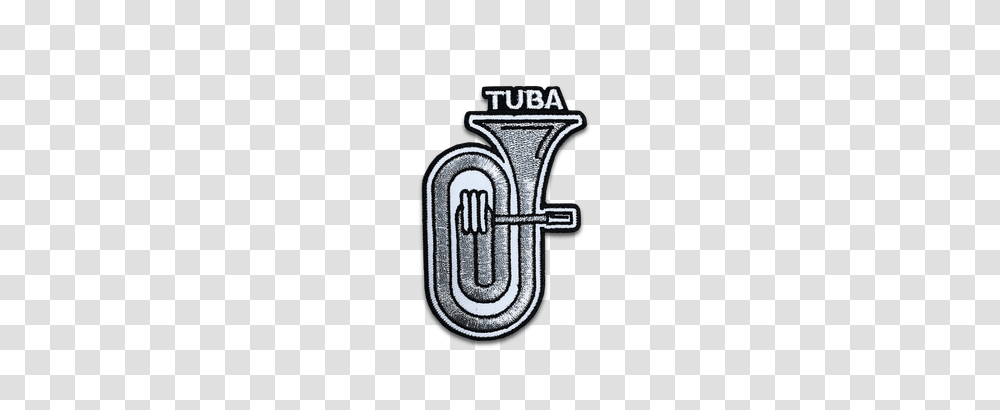 Tuba Concert Instrument Patch, Label, Logo Transparent Png