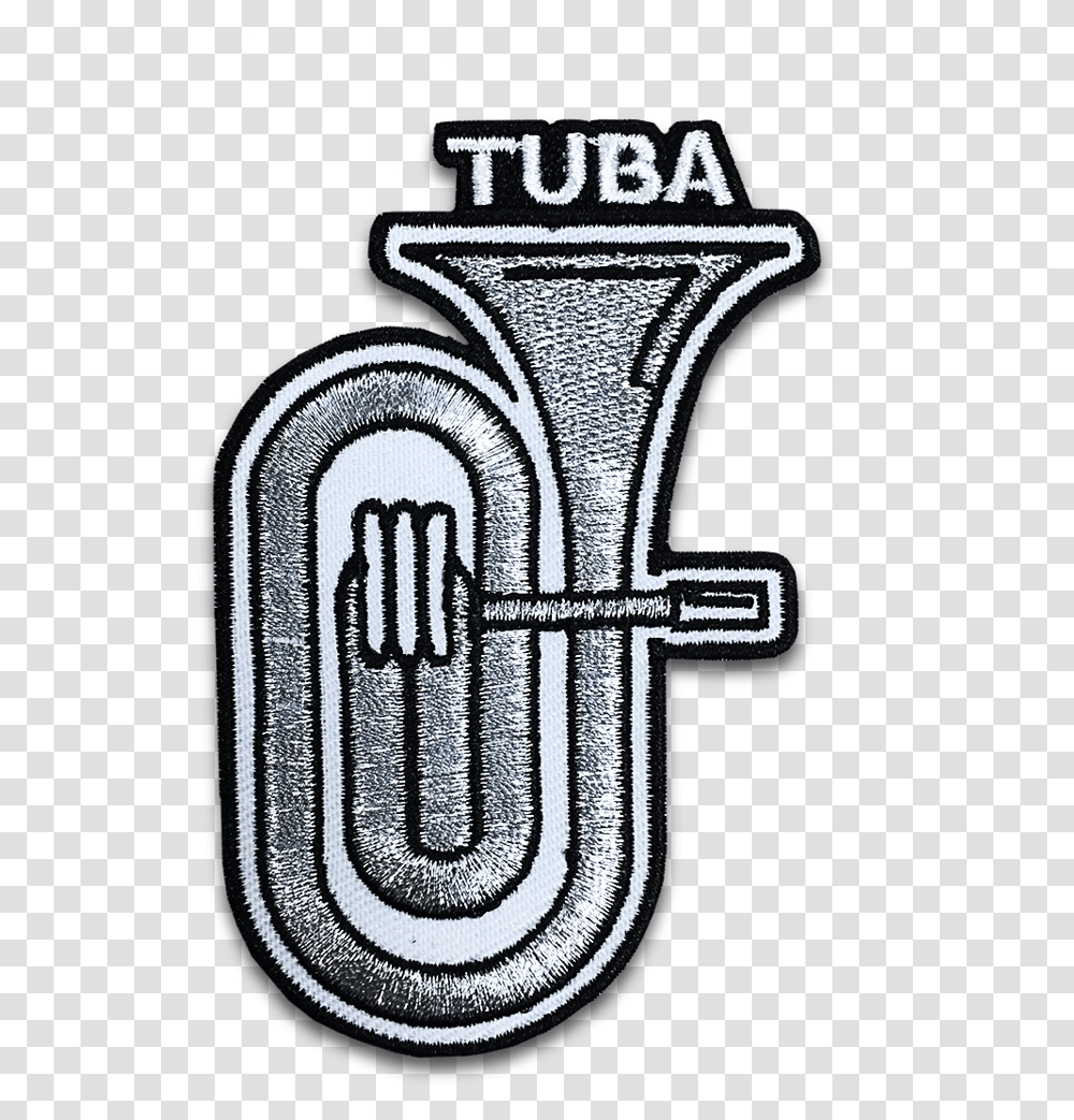 Tuba Concert Instrument Patch Tuba Patch, Logo, Rug Transparent Png
