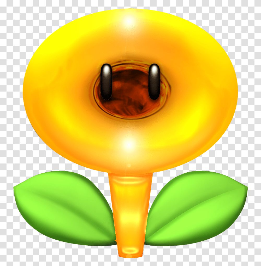 Tuba Flower Fantendo Nintendo Fanon Wiki Fandom Gold Flower Mario, Lamp, Glass, Light, Lighting Transparent Png