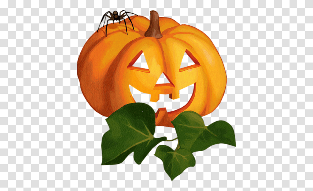 Tube Citrouille D'halloween Halloween Calabaza For Halloween, Plant, Produce, Food, Pumpkin Transparent Png