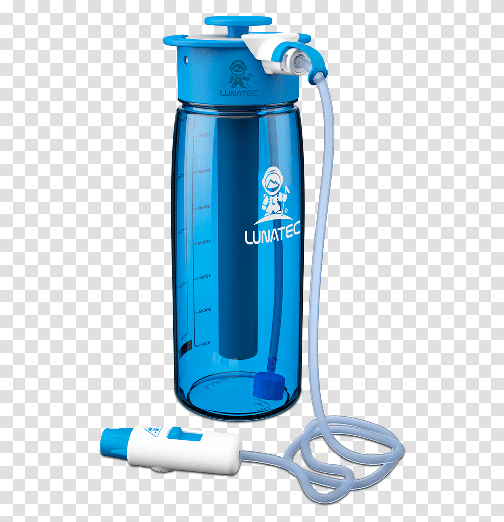 Tube Extension Lunatec Aquabot Water Bottle, Shaker, Glass, Mixer, Appliance Transparent Png