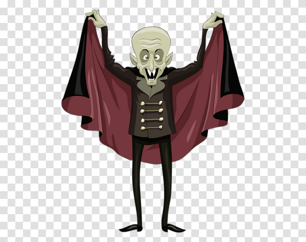 Tube Halloween Dracula Scary Character Clipart Vampire Halloween Background, Clothing, Person, Costume, Performer Transparent Png