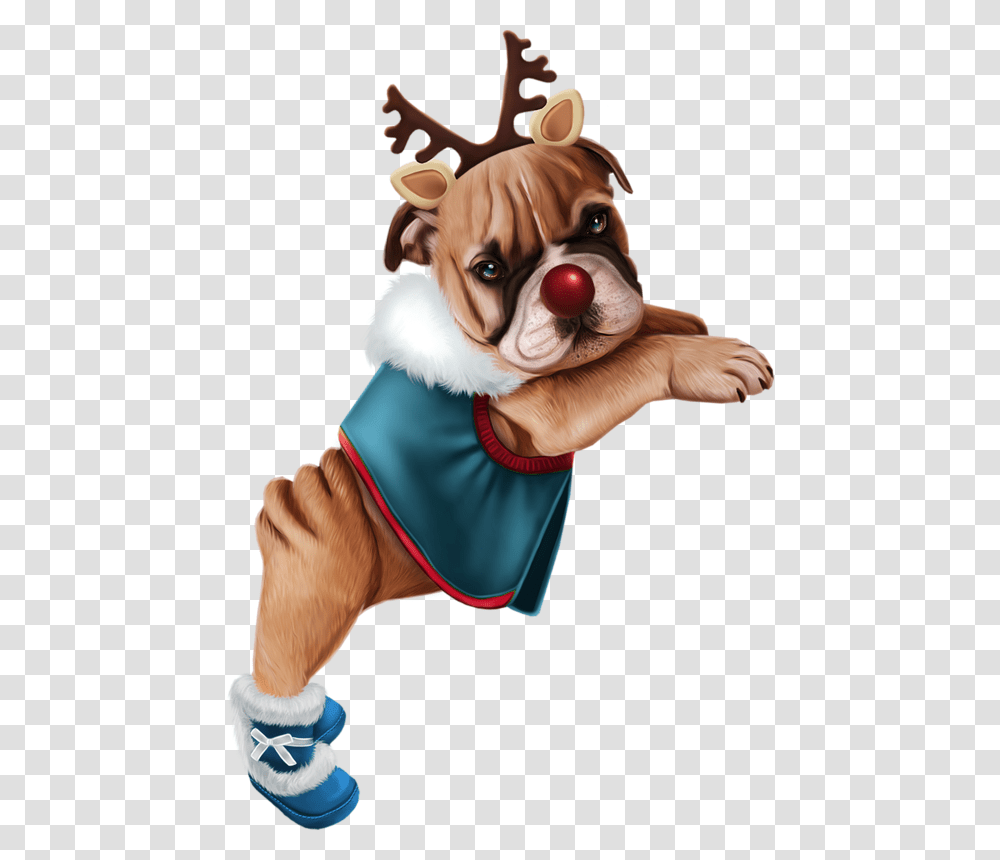 Tube Noel Chien Dog Tubes Clipart, Person, Human, Performer, Costume Transparent Png