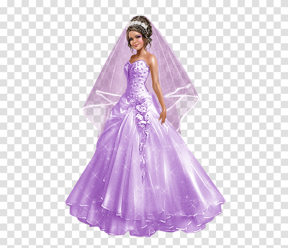 Tubes 3d Artist Zlata M Girl In Wedding Dress, Barbie, Figurine, Doll, Toy Transparent Png