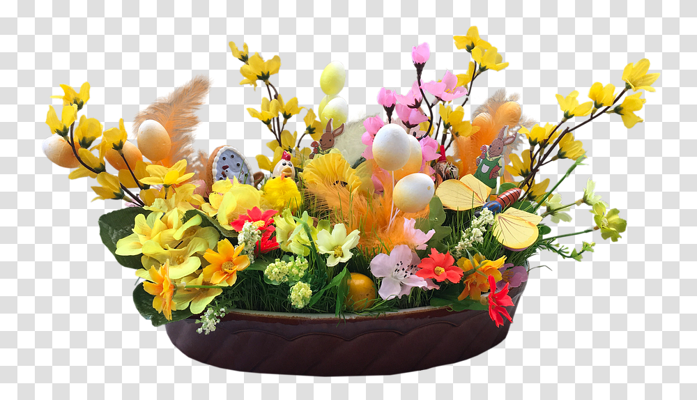 Tubes 7 Image Easter, Plant, Flower Bouquet, Flower Arrangement, Blossom Transparent Png