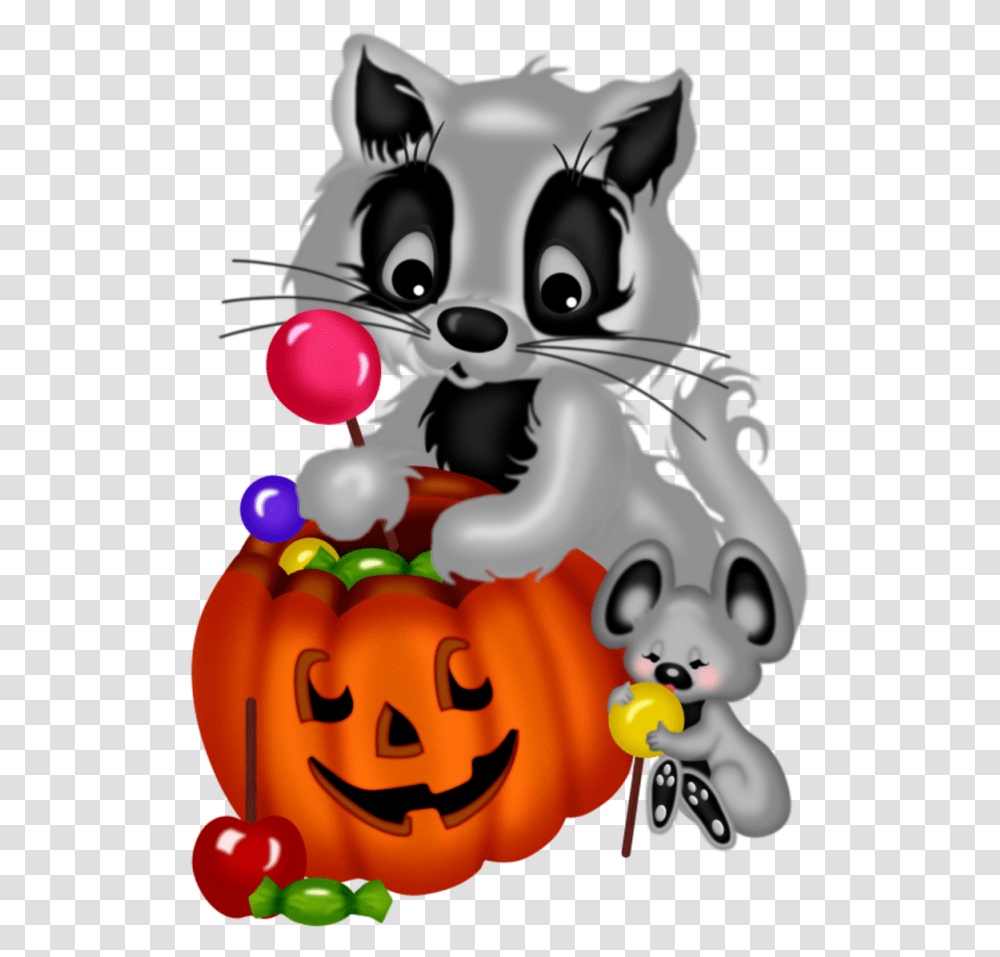 Tubes Animaux Halloween Cartoon, Performer, Food, Toy Transparent Png