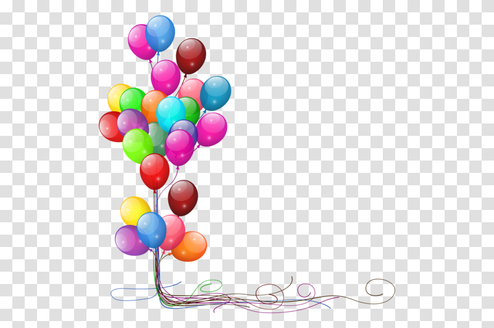 Tubes Ballons En Heidinala Happy Birthday Balloons And Streamers Transparent Png