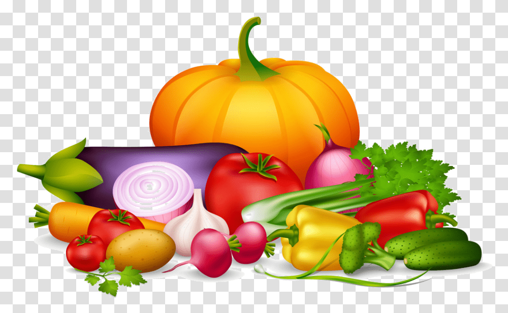 Tubes Fruitstubes Legumesclipartpng Fruitpspvector Vegetables Cartoon Free, Plant, Food, Produce, Pumpkin Transparent Png