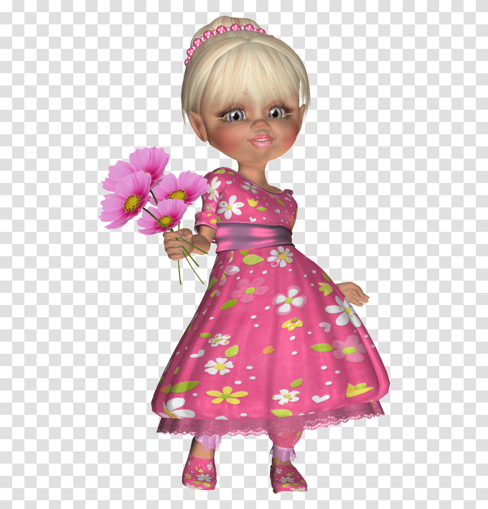 Tubes Poser, Dress, Apparel, Doll Transparent Png