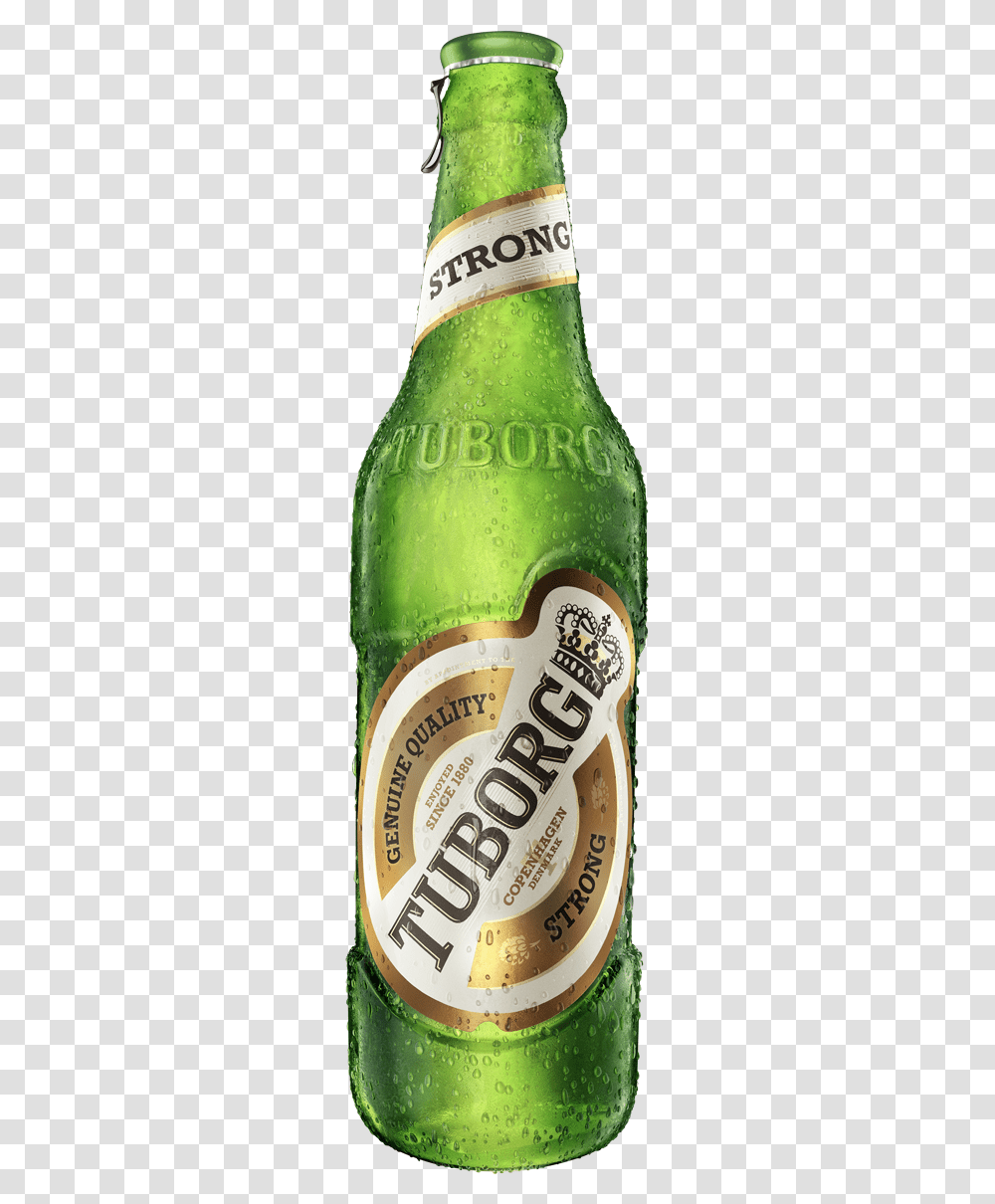 Tuborg Strong Tuborg Strong Premium Beer, Alcohol, Beverage, Drink, Bottle Transparent Png