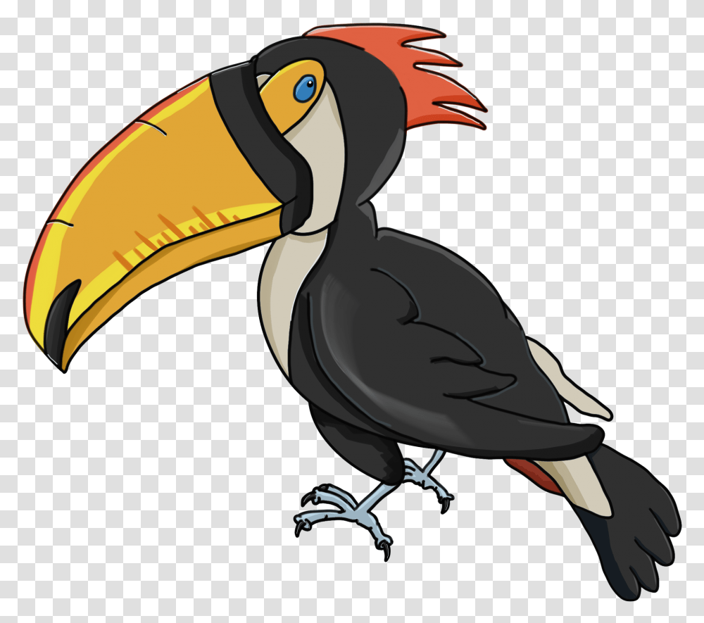 Tucan Image Bird Beak Cartoon, Animal, Hammer, Tool, Toucan Transparent Png