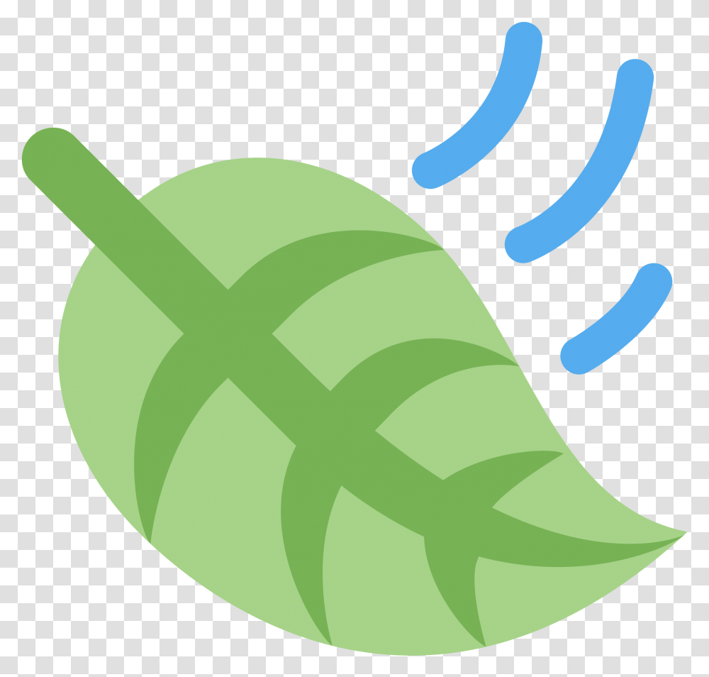 Tuck Everlasting Clipart Leaf Emoji Twitter, Green, Plant, Food, Animal Transparent Png