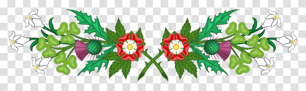 Tudor Rose, Floral Design, Pattern Transparent Png