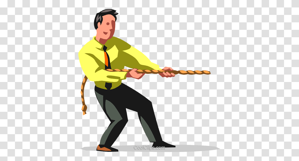 Tug Of War Royalty Free Vector Clip Art Illustration, Person, Sport, Outdoors, Leisure Activities Transparent Png