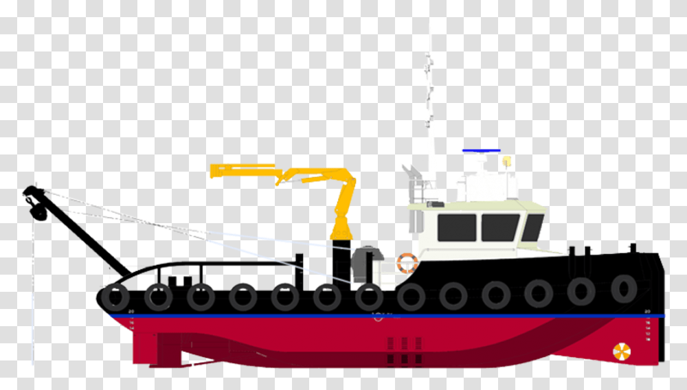 Tugboat Clipart Offshore Boat Tugboat, Vehicle, Transportation, Watercraft, Vessel Transparent Png