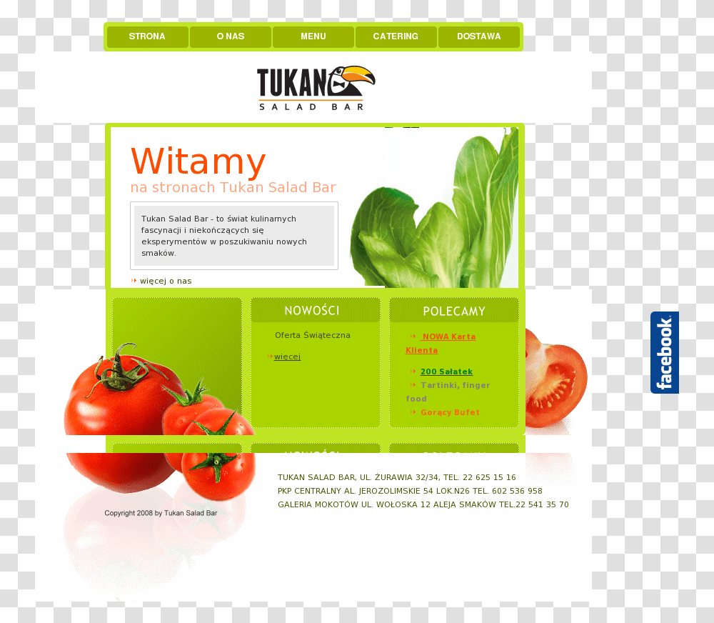 Tukan Salad Bar Amp Catering Competitors Revenue And Tukan Salad Bar, Plant, Vegetable, Food, Flyer Transparent Png