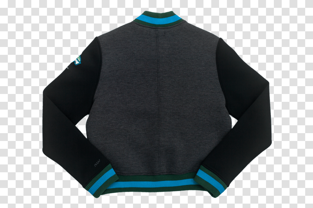 Tulane Cropped Varsity Jacket Sweater, Apparel, Sleeve, Sweatshirt Transparent Png