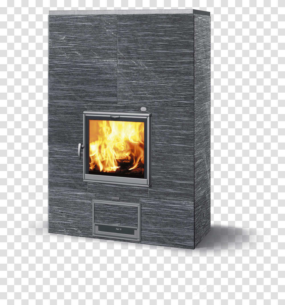 Tulikivi Soapstone Fireplace, Indoors, Hearth, Monitor, Screen Transparent Png
