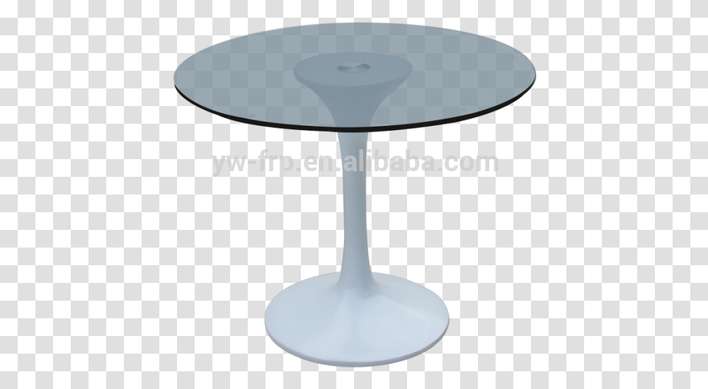 Tulip Circular Table With Glass Top With Coffee Or Mesa De Vidrio Circular, Lamp, Tabletop, Furniture, Dining Table Transparent Png