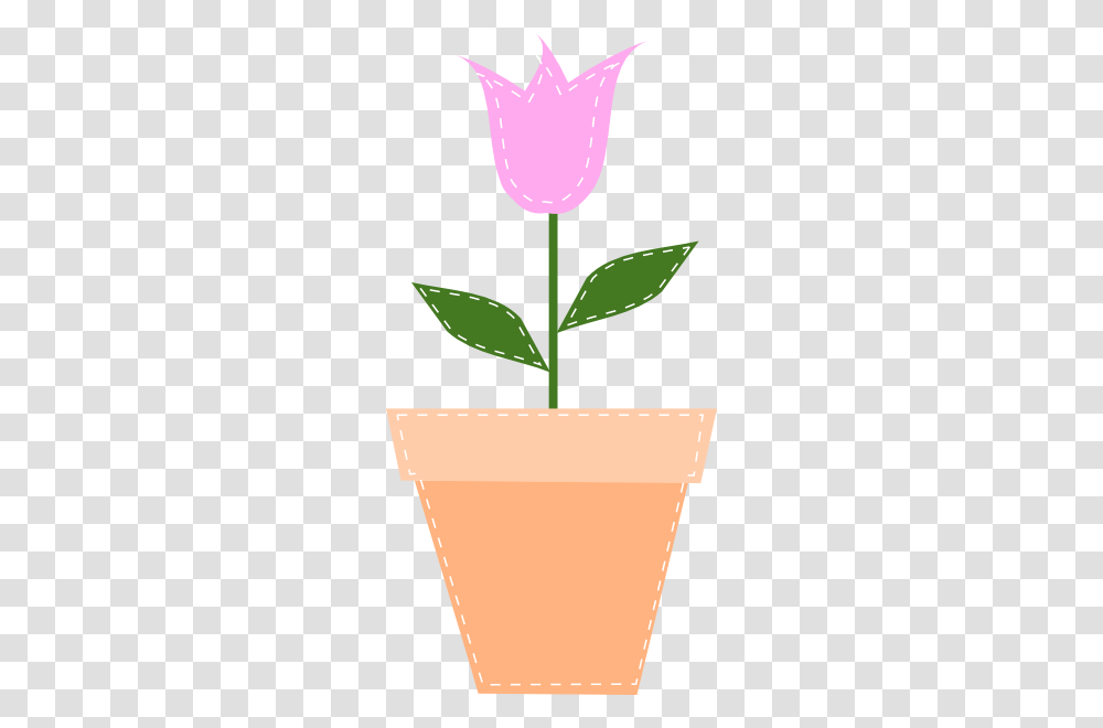 Tulip Clipart Small, Plant, Flower, Blossom, Box Transparent Png